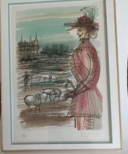 Lithographie De CARZOU Signée