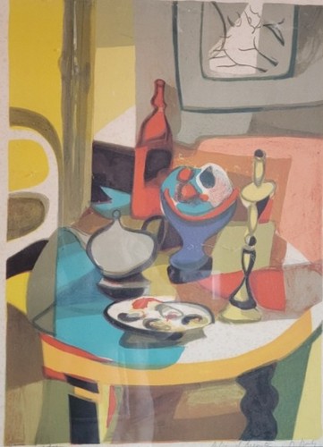 Titre lithographie originale - :lithographie,