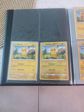 Lot de 44 cartes pokémon Pikachu + Carnet + 4 Jumbo