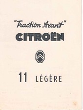 Catalogue brochure Citroën