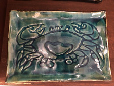 Plat Assiette Crabe Poterie