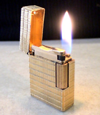 Briquet Ancien -- ST dupont L1 - PM - BR -- Vintage gas Lighter Feuerzeug