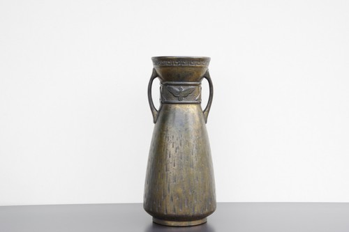 Vase céramique cuivrée - vase,