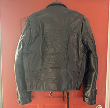 LEATHER INDIAN MOTORCYCLE