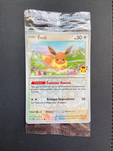 Carte pokémon evoli - carte,