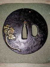 tsuba Katana Japon antique En