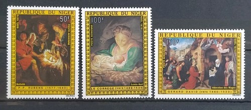 Timbres niger noël - timbres,