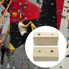 Prises d'escalade en bois pour
