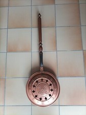 bassinoire chauffe lit en cuivre villedieu Lecellier 