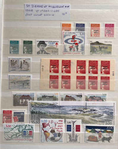 Timbres saint pierre - saint,