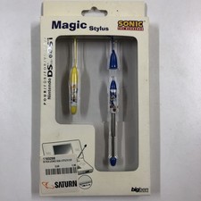 NEUF NEW lot 2 stylet officiel sonic nintendo DS lite DSI
