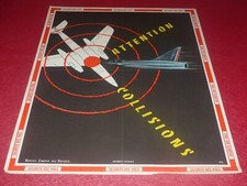AVIATION AFFICHE ORIGINALE /
