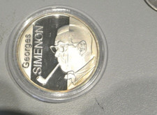 BELGIQUE 10 EURO 2003 , 100 EME Anniversaire De Georges Sime  RARE  petit tirage