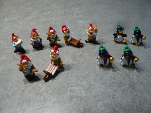 Lot figurines kinder - lot, 11