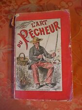 H.DE LA Blanchère l'art du pêcheur  dessins pêche en eau douce éditeur  DELARUE