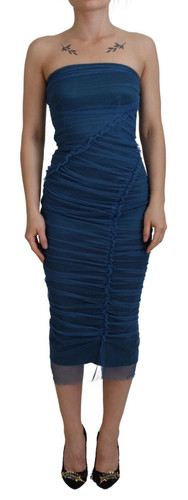 Robe dolce gabbana bleue - &,