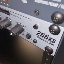 DBX 266xs Professional Audio Compressor Limiter Gate Dynamic Processor Analog
