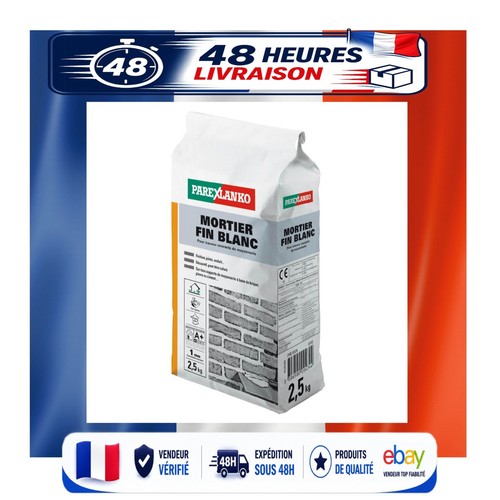 Mortier fin blanc - mortier,