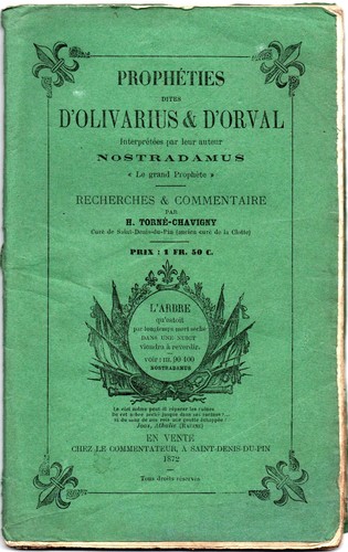 Prophéties olivarius - d'olivarius, &