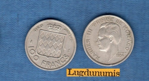Monaco 100 francs 1956 - francs,