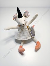 Peluche/Doudou Souris Rose