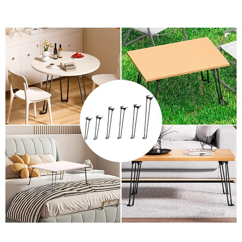 Support pied table - de, pliable