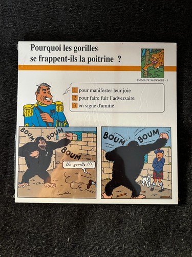 Lot fiches atlas - fiches, tintin