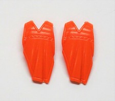 2 X Poncho Orange Playmobil