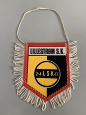 Lillestrom SK LSK fanion vintage football banderin pennant wimpel 