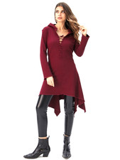 Gugel Zipfelkleid Shirtjacke