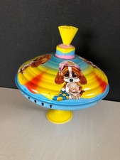 Ancienne toupie en tôle - Sad