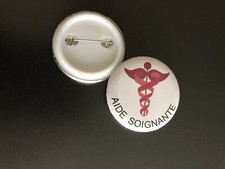 Badge Caducée Aide Soignante