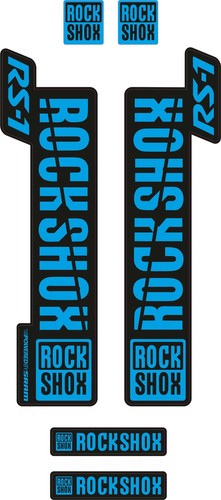 Adhésif fourche rock - adhésif, shox
