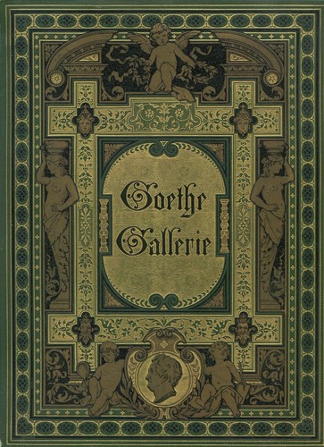 Goethe gallerie with kaulbach - goethe, gallerie.