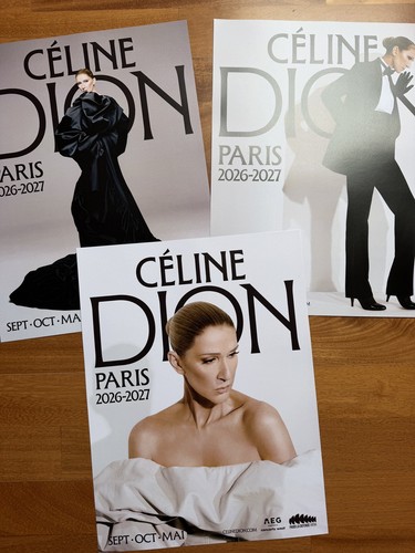Affiche lot céline dion - 3,