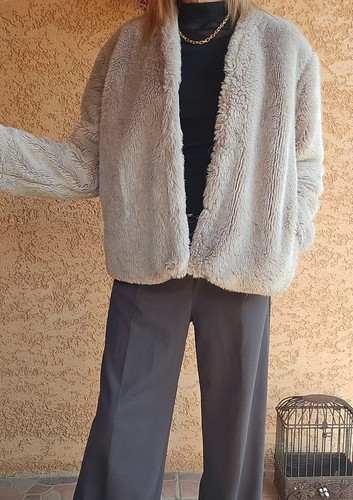Manteau veste fausse - veste,