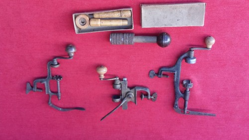Lot anciens outils fabrication - lot,