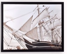 Tableau cadre encadré Voilier