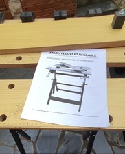 Bel établi pliant