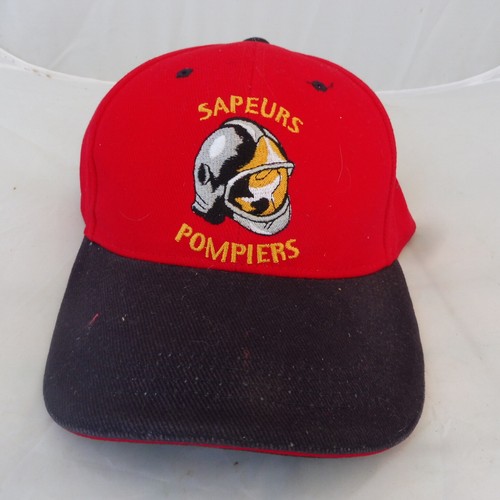 Casquette rouge sapeurs - casquette,