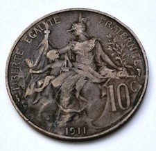Pièce de monnaie 10 centimes