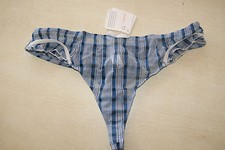 String bleu neuf taille 2 (EUR 36/38) marque CHARLOTT'