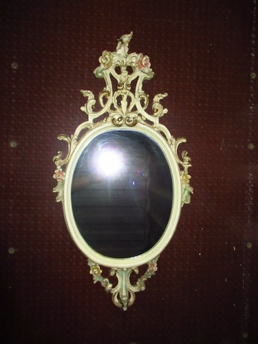 Ancien miroir glace - miroir,