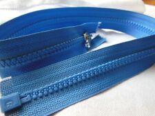 Fermeture éclair 50 cm bleu séparable  blouson manteau veste  A 43