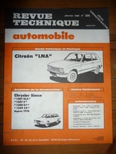 LNA Revue Technique Citroen Etat - Bon Etat Occasion