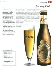 Publicité contemporaine bière Danemark Tuborg Guld 2006 issue de livre