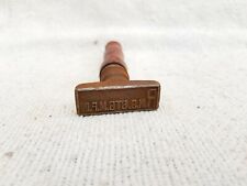 Bureau De Poste Mobile En Bois Et Fer Du Service Postal Ferroviaire Vintage PO4