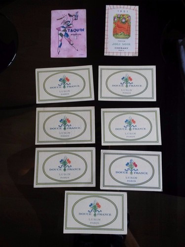 Anciennes cartes parfumées