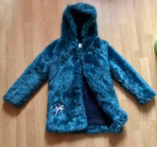 CATIMINI :  Manteau fausse fourrure - Taille 8 ans
