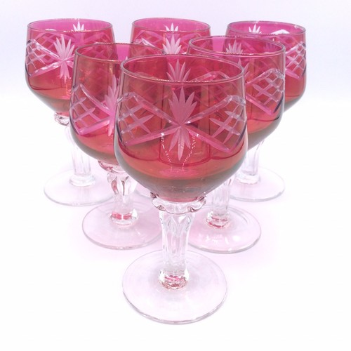 Service six verres à - de,